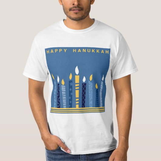 Happy Hanukkah T-shirt (Voorkant)