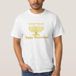 Happy Hanukkah T-shirt<br><div class="desc">Een leuke manier om de feestdag van Hanukkah te vieren!</div>