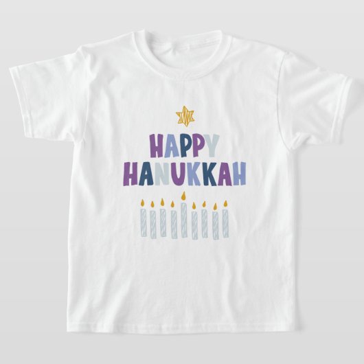Happy Hanukkah T-shirt (Laagn)