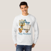 Happy Hanukkah T-shirt (Voorkant volledig)