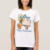 Happy Hanukkah T-shirt (Voorkant)