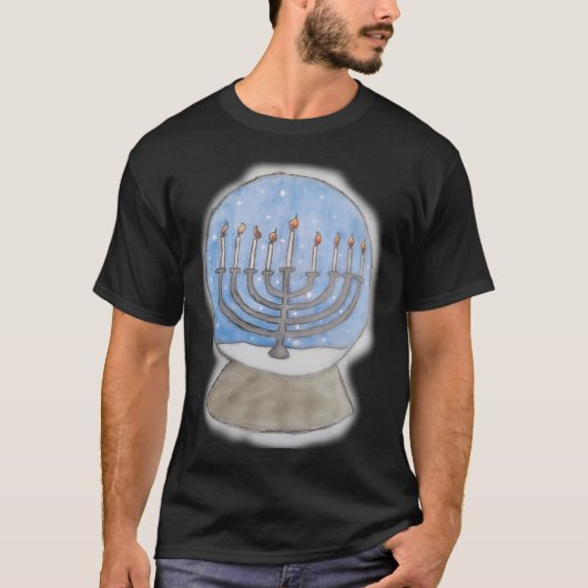 Happy Hanukkah T-shirt (Voorkant)