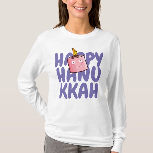 Happy Hanukkah T-shirt (Voorkant)