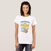 Happy Hanukkah T-shirt (Voorkant volledig)