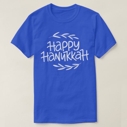 Happy Hanukkah T-Shirt (Design voorkant)