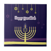 Happy Hanukkah Tegeltje (Voorkant)