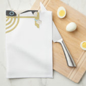 HAPPY HANUKKAH THEEDOEK (Quarter Fold)