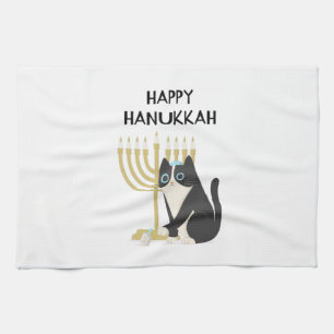 HAPPY HANUKKAH THEEDOEK