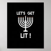 Happy Hanukkah Tis The Season Get Poster (Voorkant)