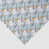 Happy Hanukkah Tissuepapier (Detail)