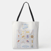 Happy Hanukkah Tote Bag (Achterkant)
