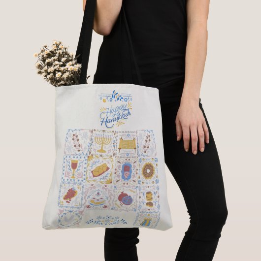 Happy Hanukkah Tote Bag (Dichtbij)