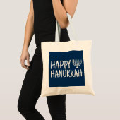 Happy Hanukkah Tote Bag (Voorkant (product))