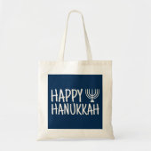 Happy Hanukkah Tote Bag (Voorkant)