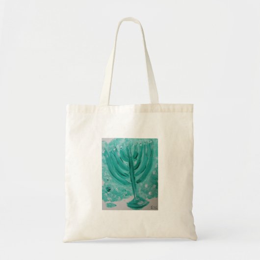 Happy Hanukkah Tote Bag (Voorkant)