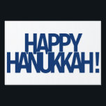 Happy Hanukkah! Tuinbord<br><div class="desc">Happy Hanukkah! Happy Chanukah! Hoe je het ook spelt,  vier gelukkig met familie en vrienden.</div>