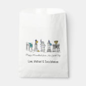 Happy Hanukkah uit New York City NYC Chanukah Bedankzakje (Voorkant)