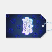 HAPPY HANUKKAH Vakantie  Cadeau Label Cadeaulabel (Voorkant (Horizontaal))