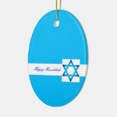 Happy Hanukkah-versiering Keramisch Ornament (Links)