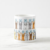 Happy Hanukkah voor Cat Lover Koffiemok (Center)