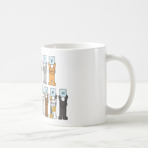 Happy Hanukkah voor Cat Lover Koffiemok