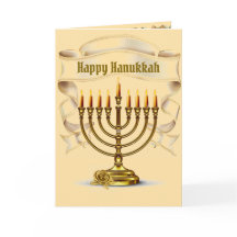 Happy Hanukkah Wenskaart