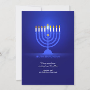 Happy Hanukkah Wenskaart Feestdagenkaart
