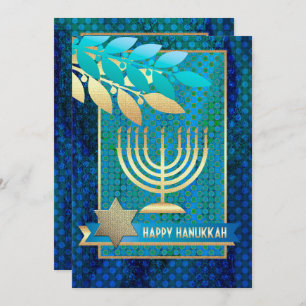 Happy Hanukkah. Wenskaarten Feestdagenkaart
