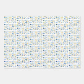 Happy Hanukkah Wrapping Paper 3-pakket (Voorkant 2)