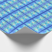 Happy Hanukkah Wrapping Paper Cadeaupapier (Hoek)