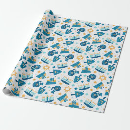Happy Hanukkah Wrapping Paper Cadeaupapier