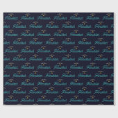 Happy Hanukkah Wrapping Paper Cadeaupapier (Vlak)