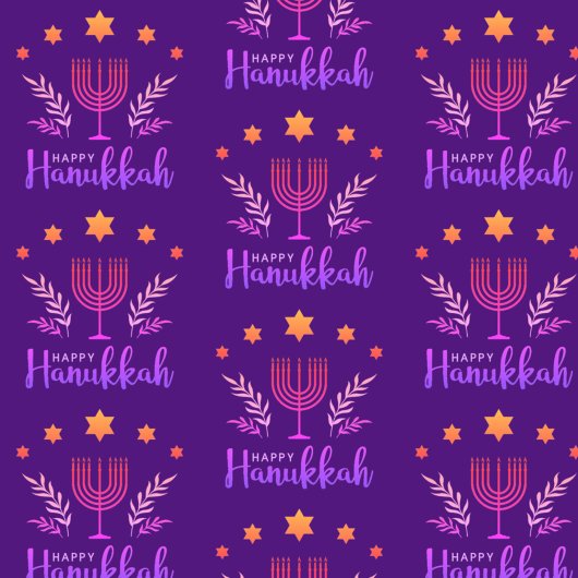 Happy Hanukkah Wrapping Paper Cadeaupapier