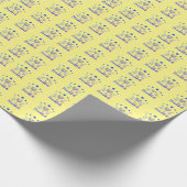Happy Hanukkah Wrapping Paper Cadeaupapier (Hoek)