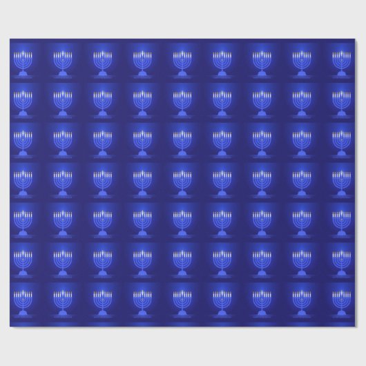 Happy Hanukkah Wrapping Paper Cadeaupapier (Vlak)