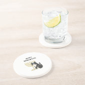 HAPPY HANUKKAH ZANDSTEEN ONDERZETTER (Zijkant)