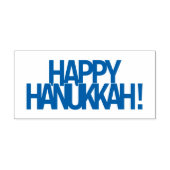 Happy Hanukkah! Zelfinktende Stempel (Design)