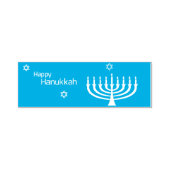 Happy Hanukkah Zelfinktende Stempel (Design)