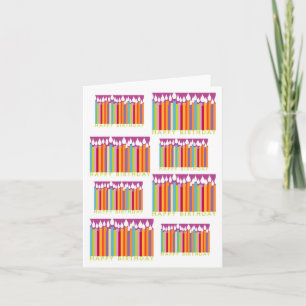 HAPPY HAPPY BIRTHDAY KAART