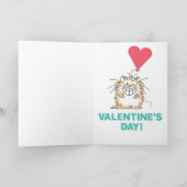 HAPPY HAPPY CAT Valentijnse  door Boynton Feestdagen Kaart (Binnen)