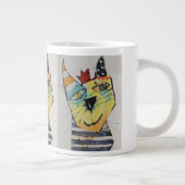 Happy Happy Jumbo Mug Grote Koffiekop (Rechts)