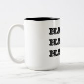 Happy Happy Tweekleurige Koffiemok (Links)