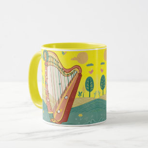 happy harp mug mok