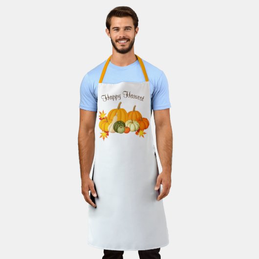Happy Harvest Apron Schort (Gedragen)