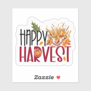 Happy Harvest Sticker
