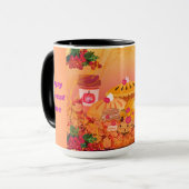 Happy Harvest Time Mug Mok (Voorkant links)