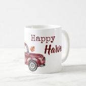 Happy Harvest Waterverf Coffee Mok (Voorkant rechts)