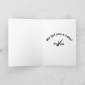 Happy Hatching Day - Dinosaur Birthday-kaart Kaart (Binnen)