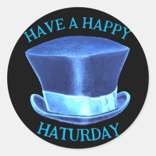 Happy Haturday Pet Sticker