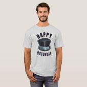 HAPPY HATURDAY T-SHIRT (Voorkant volledig)